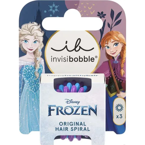 Дитяча резинка-браслет для волосся «холодне серце» Invisibobble Original Kids Disney Frozen