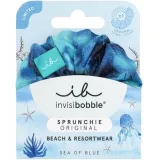 Резинка-браслет для волосся «блакитне море» Invisibobble Sprunchie Bikini Sea of Blue