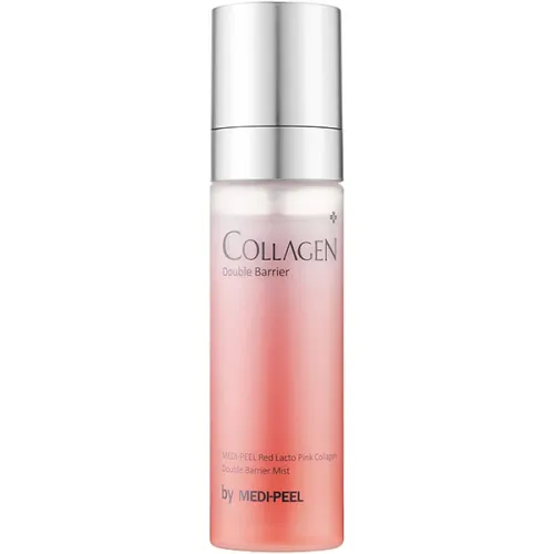 Багатофункціональний спрей-міст для обличчя Medi Peel Red Lacto Pink Collagen Double Barrier Mist з колагеном та