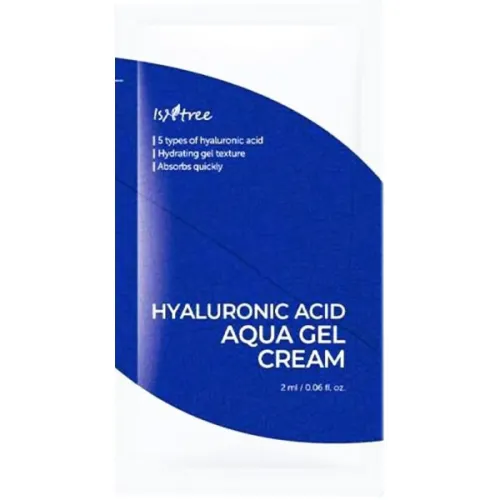 Зволожуючий гель-крем IsNtree Hyaluronic Acid Aqua Gel Cream з гіалуроновою кислотою, 2 мл.