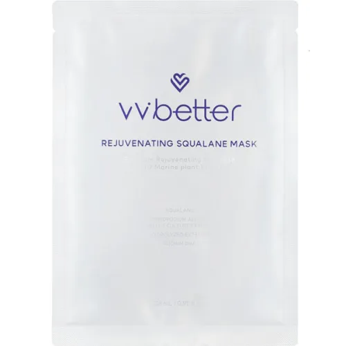 Оновлююча тканинна маска для обличчя VVbetter Rejuvenating Squalane Mask з скваланом, 28 мл.
