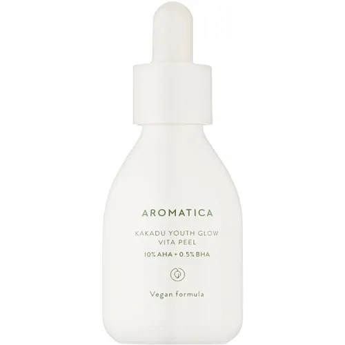 Сироватка для обличчя Aromatica Kakadu Youth Glow Vita Peel з екстрактом сливи какаду, AHA та BHA кислотами, 30 мл.
