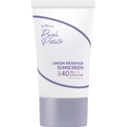 Солнцезащитный крем для лица IsNtree Onion Newpair Sunscreen SPF40+ PA+++ с экстрактом муан, 50 мл.