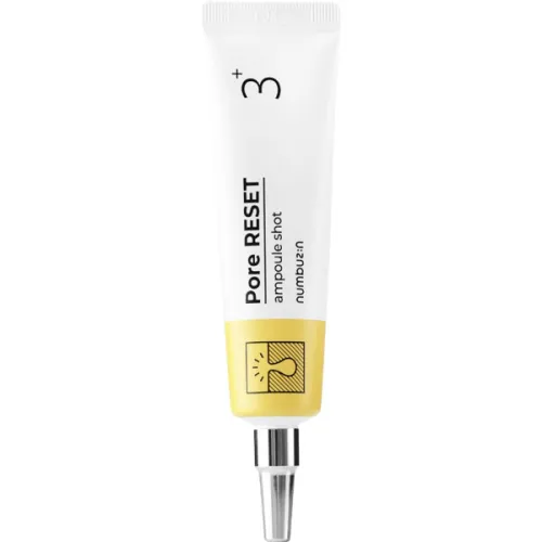 Концентрированная ампульная сыворотка для лица Numbuzin No.3 Pore Reset Ampoule Shot с ретинолом, 25 мл.