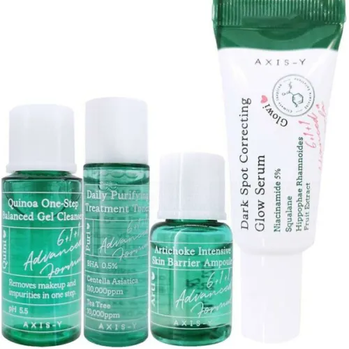 Успокаивающий набор для лица Axis-Y The Mini Glow Set