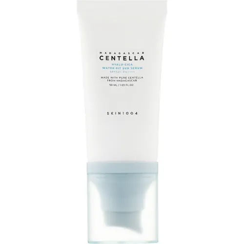 Легка сонцезахисна крем-сироватка для обличчя SKIN1004 Madagascar Centella Hyalu-Cica Water-Fit Sun Serum SPF50+ PA++++, 15