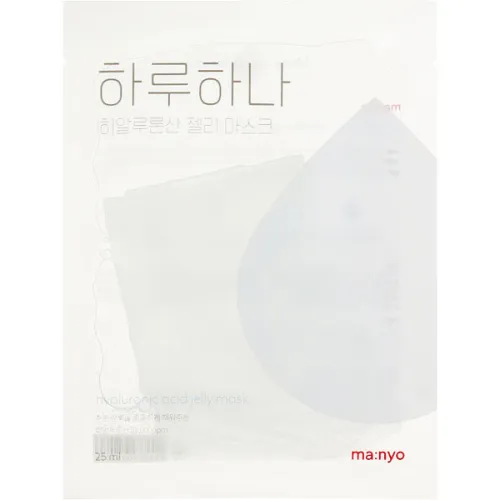 Зволожуюча тканинна маска для обличчя Manyo Hyaluronic Acid Jelly Mask з гіалуроновою кислотою, 25 мл.