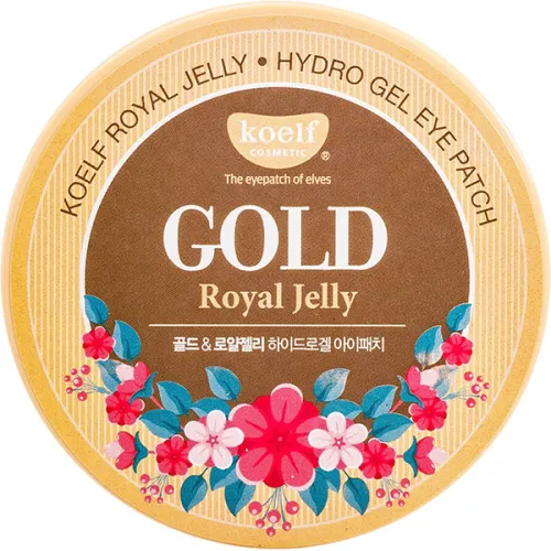 Гідрогелеві патчі для очей Koelf Gold & Royal Jelly Eye Patch із золотом