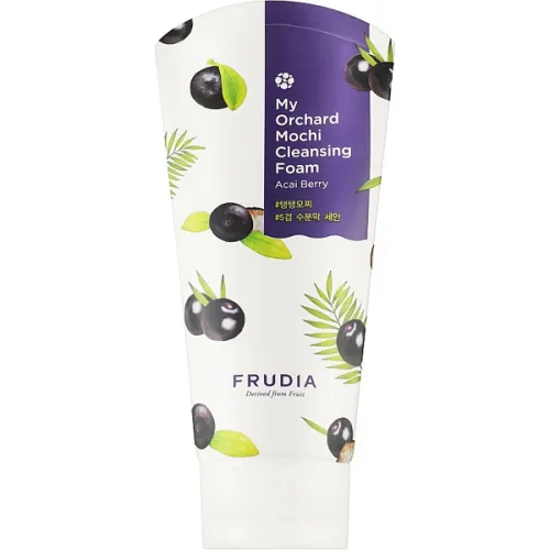 Очищающая пенка для лица Frudia My Orchard Mochi Cleansing Foam Acai Berry с экстрактом ягод асаи, 120 мл.
