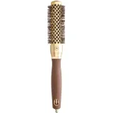 Термобрашинг для волосся Olivia Garden Expert Blowout Shine Wavy Bristles Gold & Brown - вигляд 2