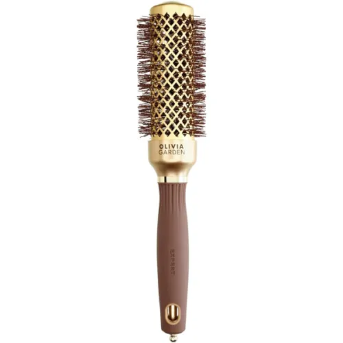 Термобрашинг для волосся Olivia Garden Expert Blowout Shine Wavy Bristles Gold & Brown