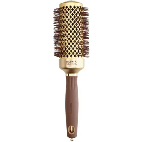 Термобрашинг для волосся Olivia Garden Expert Blowout Shine Wavy Bristles Gold & Brown
