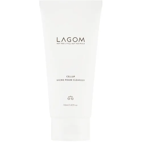 Глубоко очищающая пенка для умывания Lagom Cellup Micro Foam Cleanser, 30 мл. - вид 2
