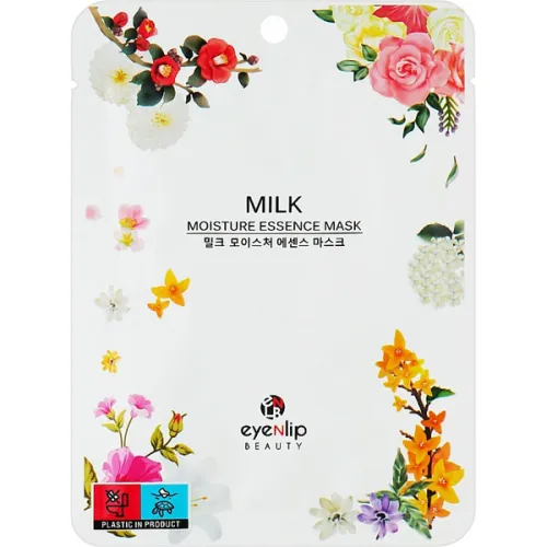 Зволожуюча маска для обличчя «молоко» Eyenlip Moisture Essence Mask Milk, 25 мл.