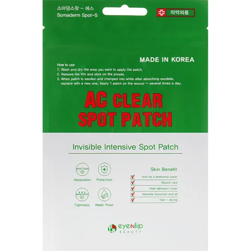 Патчі для проблемної шкіри обличчя Eyenlip AC Clear Spot Patch