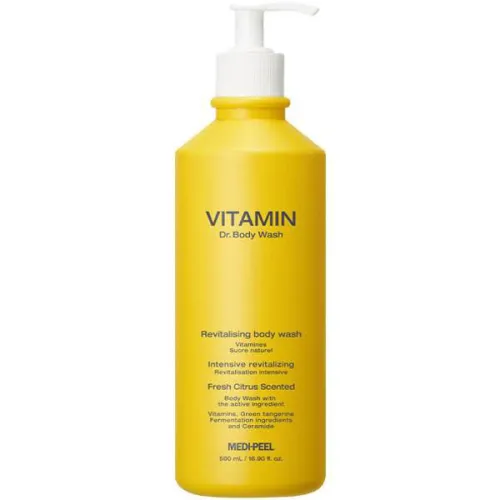 Ліпосомний гель для душу Medi Peel Vitamin Dr.Body Wash з комплексом вітамінів, 500 мл.