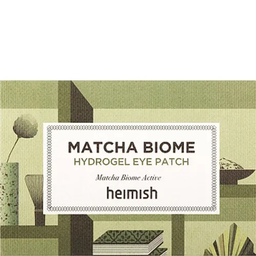 Заспокійливі гідрогелеві патчі для очей Heimish Matcha Biome Hydrogel Eye Patch - вигляд 2