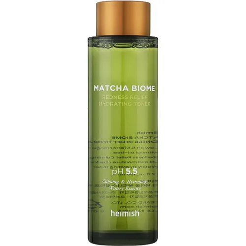 Зволожуючий тонер для обличчя Heimish Matcha Biome Redness Relief Hydrating Toner з екстрактом матчу, 150 мл.