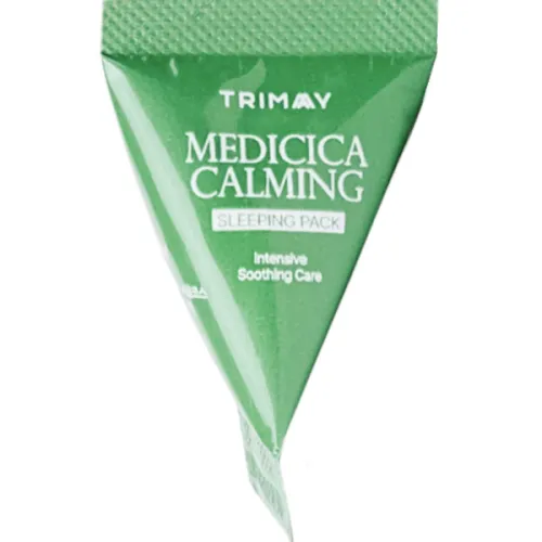 Заспокійлива нічна маска для обличчя Trimay Medicica Calming Sleeping Pack з екстрактом центелли, 3 г.