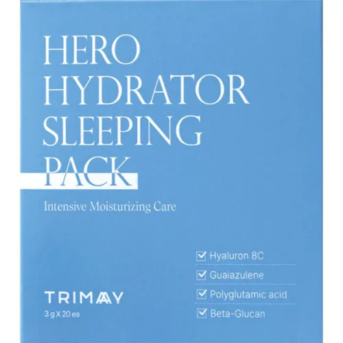 Увлажняющая ночная маска для лица Trimay Hero Hydrator Sleeping Pack, 3 г. - вид 2