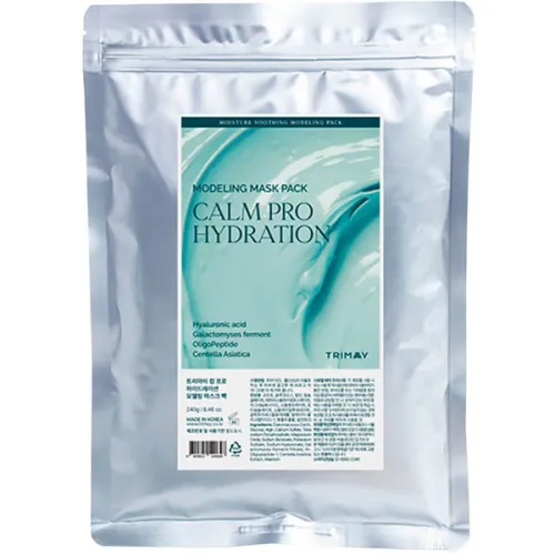Альгінатна моделююча маска для обличчя Trimay Calm Pro Hydration Modeling Mask Pack з галактомісісом, 240 г.