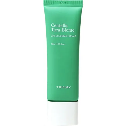 Противовоспалительный крем для лица Trimay Centella Teca-Biome Calm Derma Cream с экстрактом чайного дерева, 50 мл.