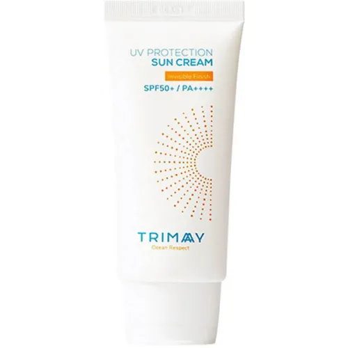 Солнцезащитный крем для лица Trimay UV Protection Sun Cream SPF50+ PA++++ с коллагеном и аминокислотами, 50 мл.