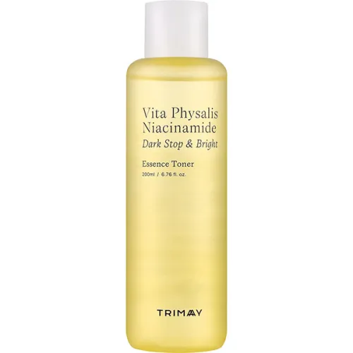Осветляющий тонер-эссенция для лица Trimay Vita Physalis Niacinamide Dark Stop & Bright Essence Toner с физалисом, 200 мл.