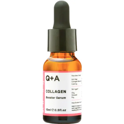 Сыворотка для лица Q+A Collagen Booster Serum с коллагеном, 15 мл.