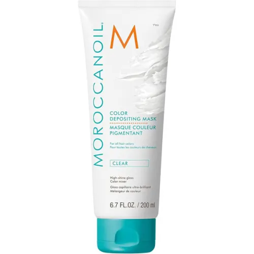 Кондиціонуюча маска для блиску волосся Moroccanoil Color Depositing Mask Clear, 200 мл.