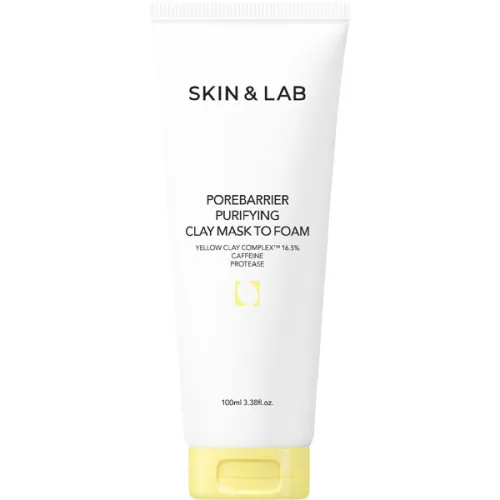 Маска-пінка для вмивання SKIN&LAB Porebarrier Purifying Clay Mask To Foam, 100 мл.