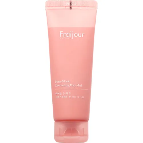 Пом’якшуюча глиняна маска для обличчя Fraijour 5-Lacto Retexture Rosy Mask з пробіотиками, 75 мл.