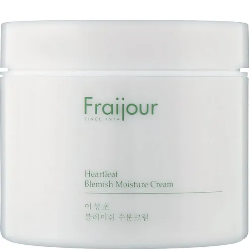 Крем для чувствительной кожи лица Fraijour Heartleaf Blemish Moisture Cream с экстрактом хауттюйнии, 100 мл.