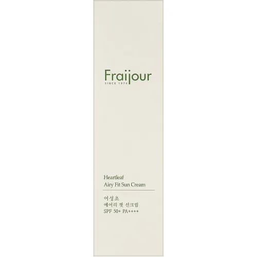 Солнцезащитный крем для лица Fraijour Heartleaf Airy Fit Sun Cream SPF50+ PA++++, 50 мл. примятая уп. - вид 2