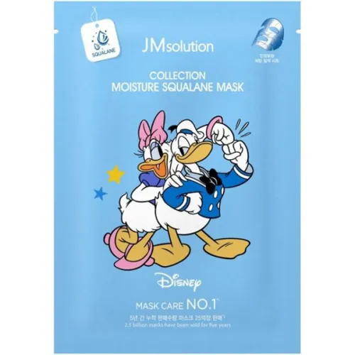 Тканинна маска для обличчя JMsolution Disney Collection Moisture Squalane Mask з екстрактом сквалана, 30 мл.