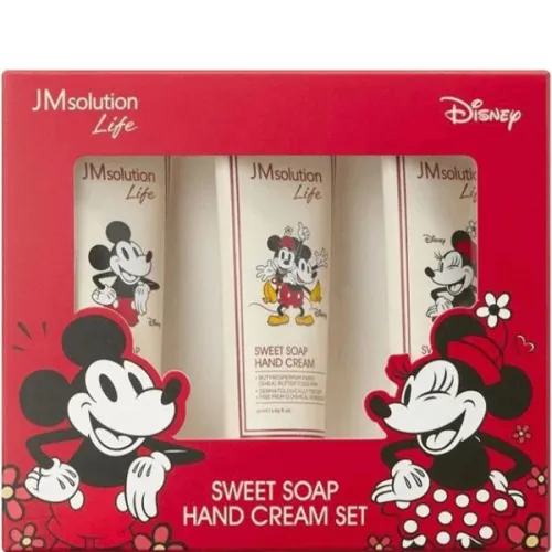Набор кремов для рук «ароматное мыло» JMsolution Life Disney Sweet Soap Hand Cream Set, 3 шт. х 50 мл.