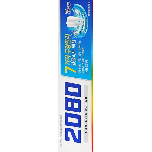 Освежающая зубная паста комплексного действия «мята» Dental Clinic 2080 Complete Action Cool Mint Toothpaste, 120 г. - вид 2