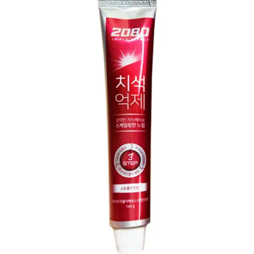 Освежающая зубная паста тройного действия «сильная мята» Dental Clinic 2080 Triple Effect Strong Mint Toothpaste, 120 г.