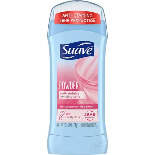 Кремовий дезодорант-антиперспірант «пудра» Suave Antiperspirant Deodorant Powder, 74 г.