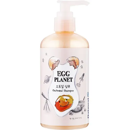 Шампунь для волосся Daeng Gi Meo Ri Egg Planet Oatmeal Shampoo з екстрактом яєчного жовтка та вівсянки, 280 мл.