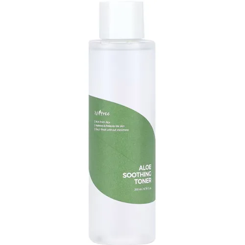 Заспокійливий тонер для обличчя IsNtree Aloe Soothing Toner з екстрактом алое, 200 мл.