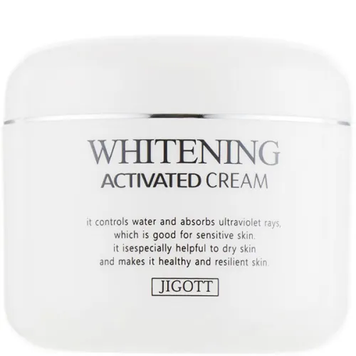 Осветляющий крем для лица Jigott Whitening Activated Cream, 100 мл.