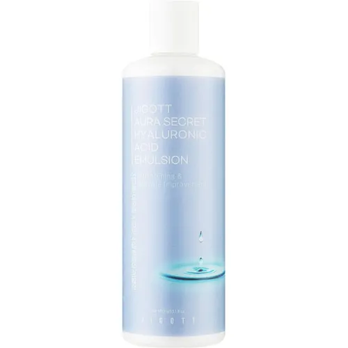 Зволожуюча емульсія для обличчя Jigott Aura Secret Hyaluronic Acid Emulsion з гіалуроновою кислотою, 300 мл.