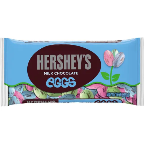 Шоколадные пасхальные яйца Hershey’s Easter Milk Chocolate Eggs, 283 г.