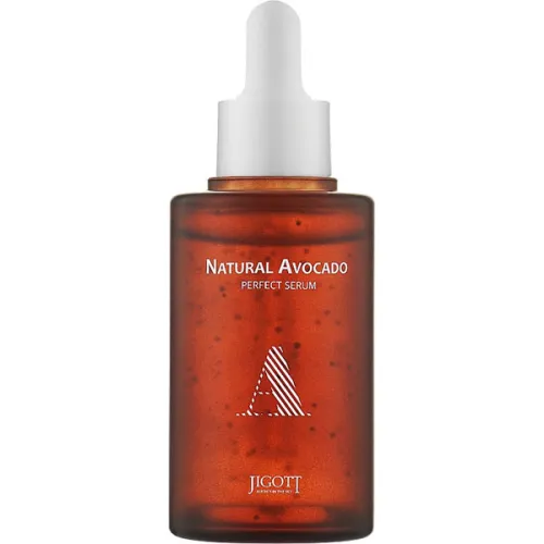 Питательная сыворотка для лица Jigott Natural Avocado Perfect Serum с экстрактом авокадо, 50 мл.