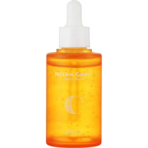 Питательная сыворотка для лица Jigott Natural Carrot Perfect Serum с маслом семян моркови, 50 мл.