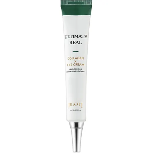 Зволожуючий крем для шкіри навколо очей Jigott Ultimate Real Collagen Eye Cream із колагеном, 50 мл.