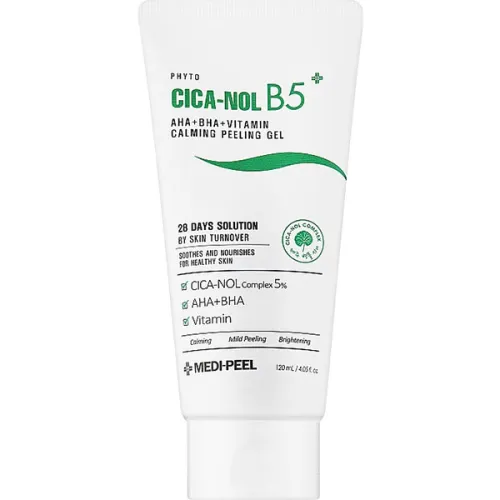 Пилинг-скатка для лица Medi Peel Phyto Cica-Nol B5 AHA BHA Vitamin Calming Peeling Gel с экстрактом центеллы и кислотами