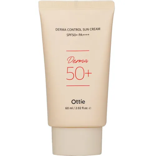Солнцезащитный крем для проблемной кожи лица Ottie Derma Control Sun Cream SPF50+ PA++++, 60 мл.