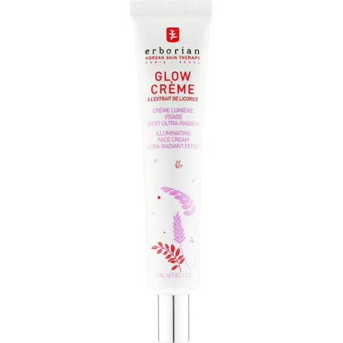 Мультифункціональний крем-основа для обличчя Erborian Glow Cream з ефектом сяйва, 45 мл.